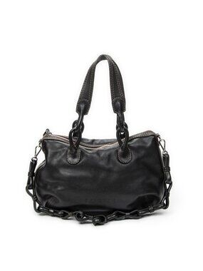 Loewe Fiesta Satchel Black Calfskin